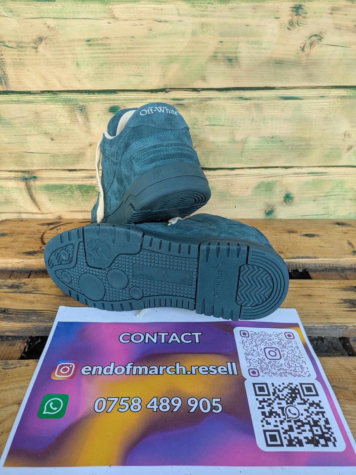 offwhite albastru